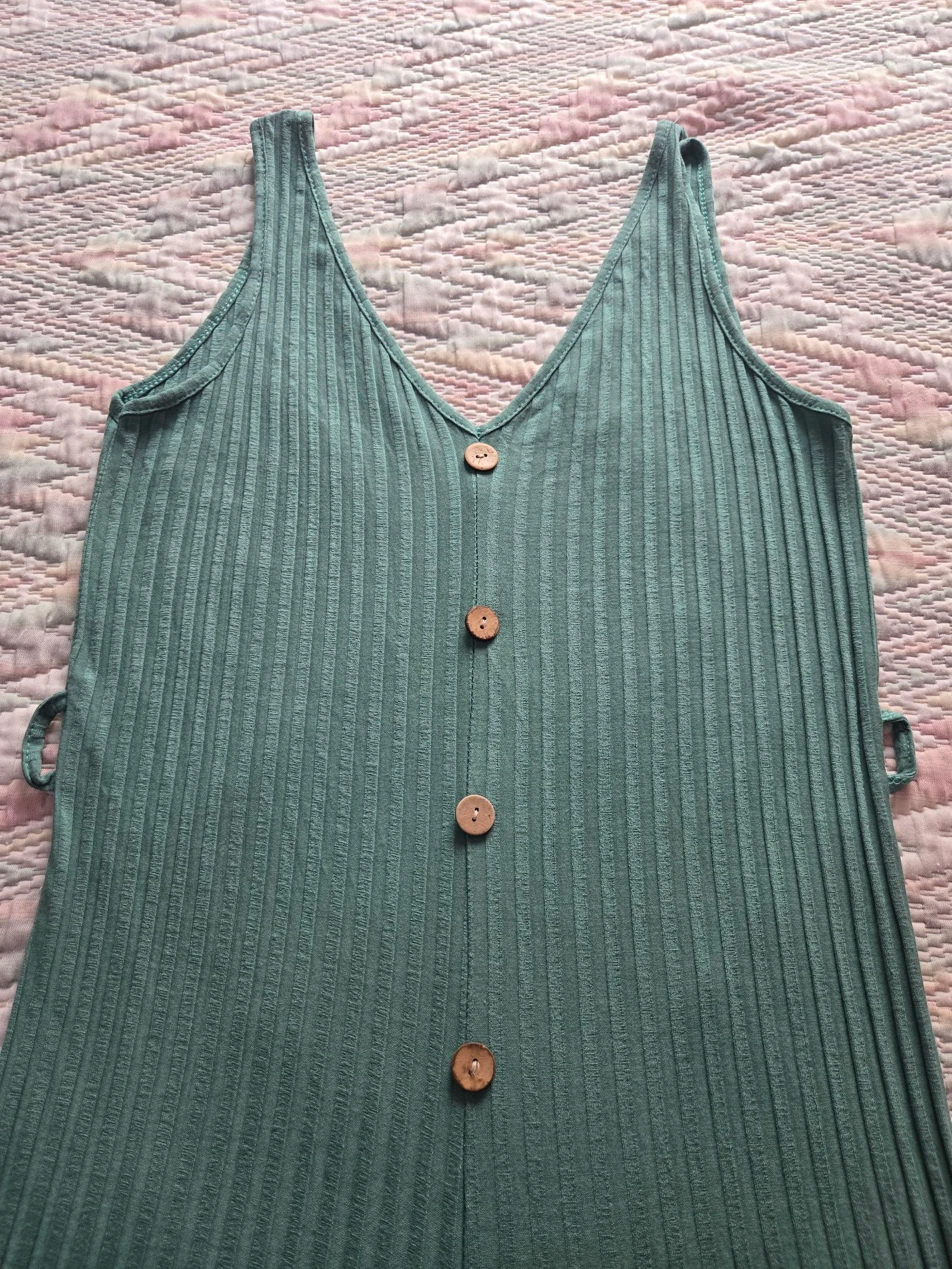 Monokini vert côtelé – photo 2